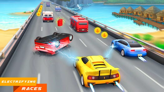 Mini Car Racing Games Offline APK screenshot 1