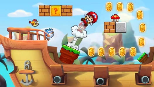 Super Matino - Adventure Game APK screenshot 1 Super Matino - Adventure Game APK screenshot 1