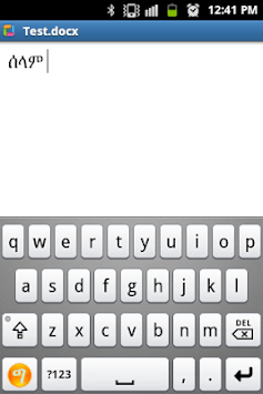 GeezIME: #1 Keyboard for Tigrinya, Tigre, Amharic APK screenshot 1