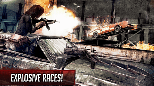 Death Race ® - Shooting Games in Racing Cars APK screenshot 1