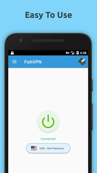 Free VPN Unlimited Proxy By FishVPN APK screenshot 1 Free VPN Unlimited Proxy By FishVPN APK screenshot 1