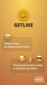 Getlike APK screenshot 1