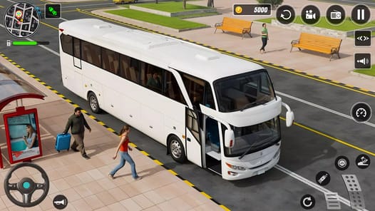 Coach Simulator :  Bus Game APK screenshot 1