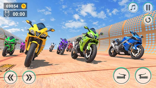 Mega Ramp Stunt - Bike Games APK screenshot 1