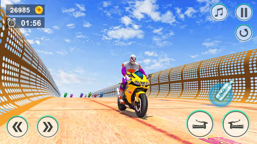 Mega Ramp Stunt - Bike Games APK screenshot 1