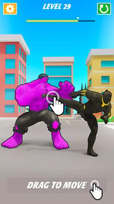 Slowing Superhero Fight APK screenshot 1