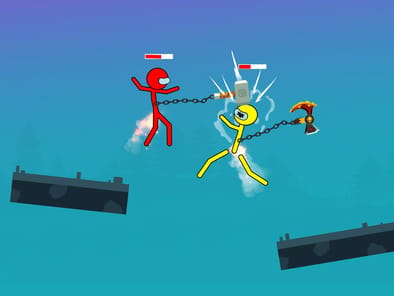 Stick Hero Stickman Smasher APK screenshot 1