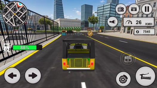 Rickshaw Driver Tuk Tuk Game APK screenshot 1