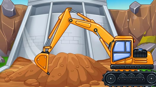 Construction Truck Kids Games APK screenshot 1 Construction Truck Kids Games APK screenshot 1
