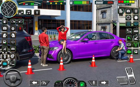 US Car Driving School-Car game APK screenshot 1