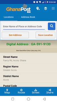 GhanaPostGPS APK screenshot 1