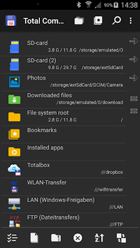 Total Commander - file manager APK screenshot 1