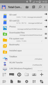 Total Commander - file manager APK screenshot 1