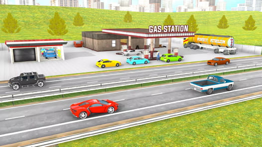 Gas Station Simulator Car Fuel APK screenshot 1