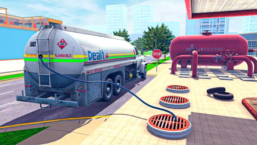 Gas Station Simulator Car Fuel APK screenshot 1