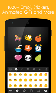 Ginger Keyboard - Emoji, GIFs, Themes & Games APK screenshot 1