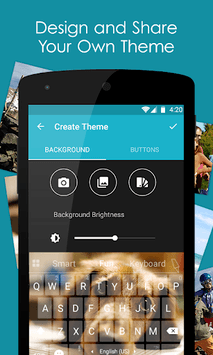Ginger Keyboard - Emoji, GIFs, Themes & Games APK screenshot 1