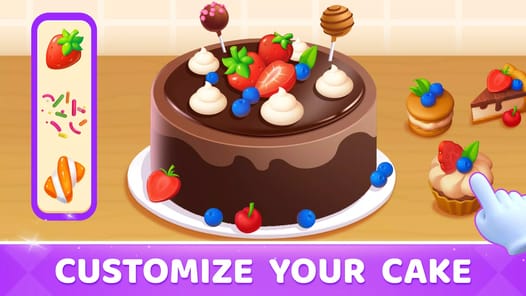 Cake Maker: Diy Cooking Games APK screenshot 1