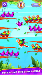Color Bird Sort Puzzle Games APK screenshot 1