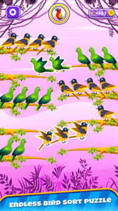 Color Bird Sort Puzzle Games APK screenshot 1