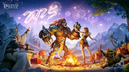 Puzzles & Chaos: Frozen Castle APK screenshot 1