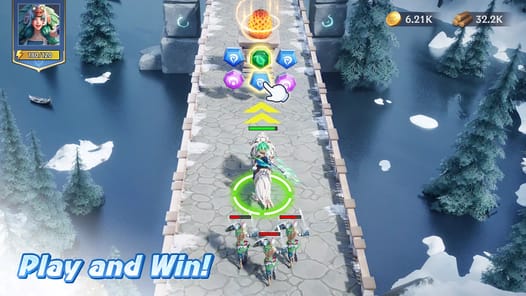 Puzzles & Chaos: Frozen Castle APK screenshot 1