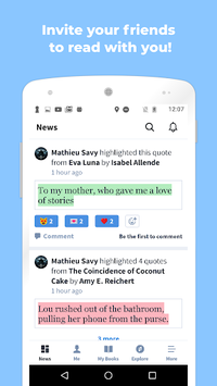Glose - Social ebook Reader APK screenshot 1