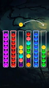 Bubble Sort Color Puzzle APK screenshot 1