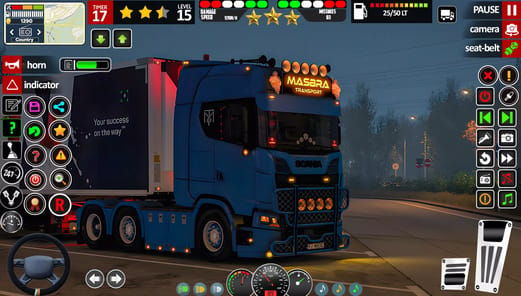 City Truck Transport Games 3d APK screenshot 1
