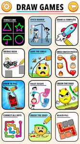 Single Line Draw: Mini Games APK screenshot 1