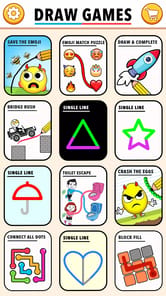 Single Line Draw: Mini Games APK screenshot 1