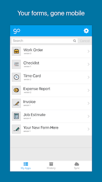 GoCanvas Business Apps & Forms APK screenshot 1