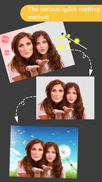 Pro Knockout-Background Eraser & Mix Photo Editor APK screenshot 1