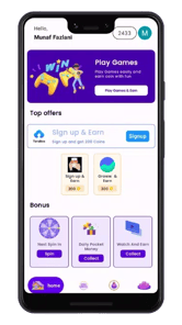 Earn 11 : Earn money by games APK screenshot 1