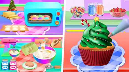 Christmas Cakes Cooking Bakery APK screenshot 1