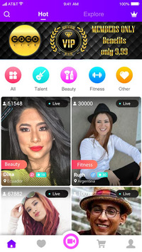 GOGO LIVE APK screenshot 1