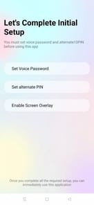 Voice Lock APK screenshot 1