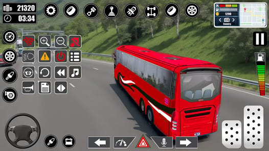 Bus Simulator Coach Bus Tour APK screenshot 1