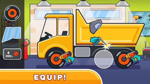 Car & Games for kids building APK screenshot 1