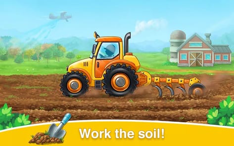 Farm land & Harvest Kids Games APK screenshot 1