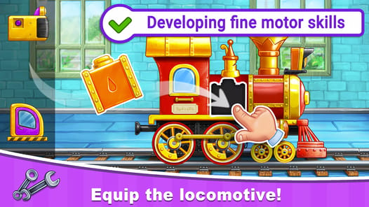 Train Games for Kids: station APK screenshot 1