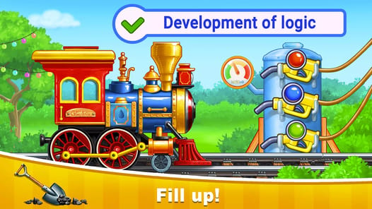 Train Games for Kids: station APK screenshot 1
