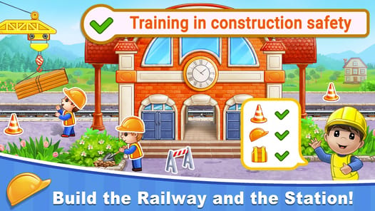 Train Games for Kids: station APK screenshot 1