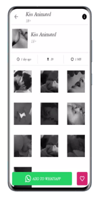 18+ Animated Stickers APK screenshot 1