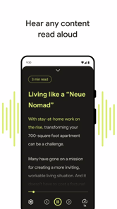 Reading mode APK screenshot 1