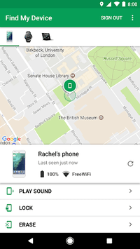 Google Find My Device APK screenshot 1 Google Find My Device APK screenshot 1