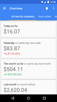 Google AdSense APK screenshot 1