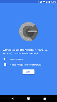 Google Authenticator APK screenshot 1