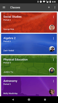 Google Classroom APK screenshot 1 Google Classroom APK screenshot 1