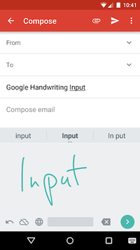 Google Handwriting Input APK screenshot 1 Google Handwriting Input APK screenshot 1